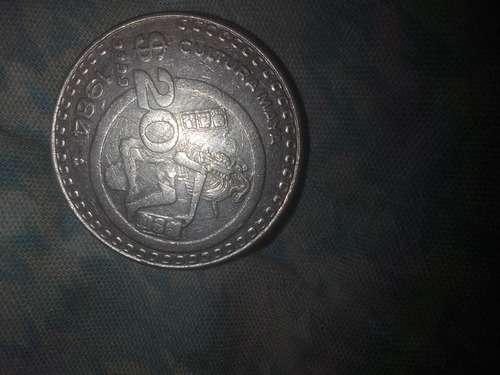 Moneda De 20 Pesos Cultura Maya 