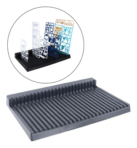 Soporte De Estante De Piezas De Plástico Modelo Hobby Para