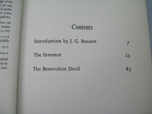 Livro Talks With A Devil Inglés 1972 P D Ouspensky (Usado)