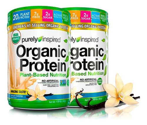 Proteína Vegana : Llevate 2 Organic Protein De 1.5 Lb