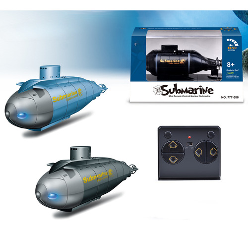 Mini Controle Remoto Submarino: Piscina De 6 Direções