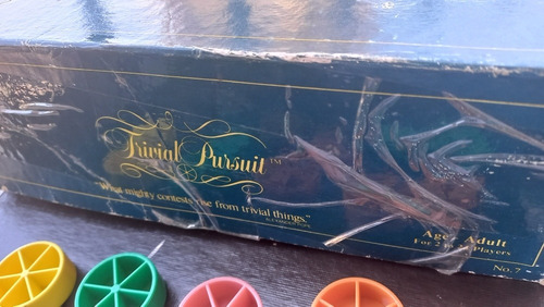 Trivial Pursuit Juego En Inglés Genus Edition Horn Abbot Usa
