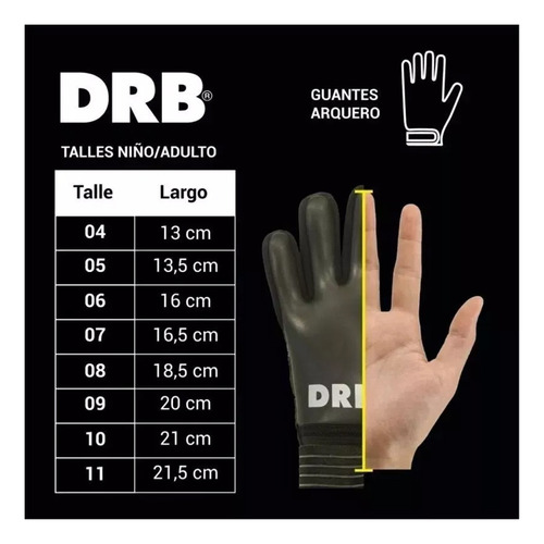 Guantes De Arquero Futbol Para Niños Adultos Striker Xtreme