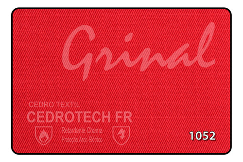 Tela Retardante De Llama - Cedro - Certificada