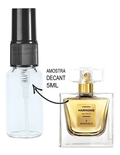 Imagem 2 de 3 de Decant 5ml - Perfume Harmonie Nuancie - Amostra Vidro Spray