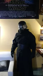 Star Wars Kylo Ren Traje Cosplay Adulto C Cinturón Y Capucha