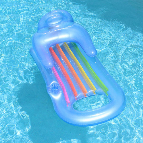 Poltrona Refrescante Splash Lounge Intex Bomba Eletrica Cor Azul