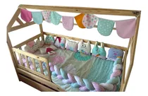 Comprar Cuna Feliz: Set Chichonera Cuna Cama Infantiles Montessori