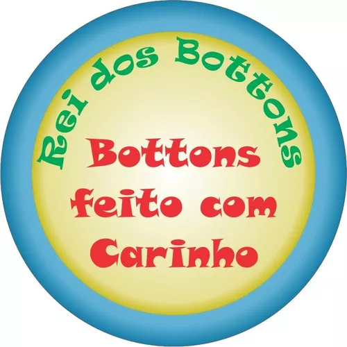 10 Botons 3,5 - Xadrez- Gambito Da Rainha - Rei Dos Botton