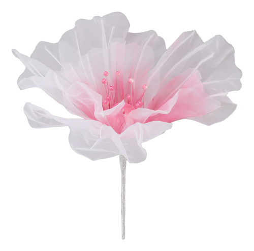 Gaze De Flor De Organza, Cores Suaves E Brilhantes De 19,7 P