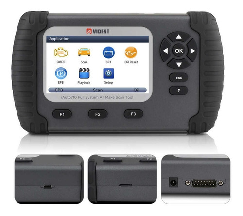 Imagen 3 de 6 de Escaner Prof Vident Ilink 702 Pro Abs/srs/epb/dpf 19 Resets