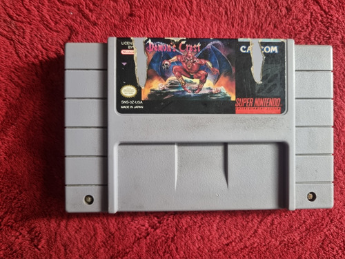 Demon Crest Cartucho Totalmente Original Snes Super Nintendo (Usado)
