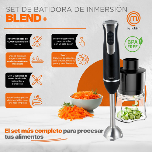Batidora De Inmersión Huken Electrodomesticos Mk-hbs-7