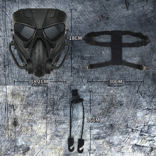 Máscaras Para Juegos Al Aire Libre, Máscara Integral De Pain