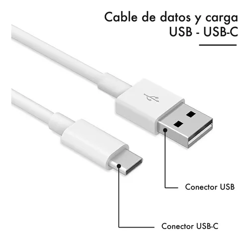 Cable Usb Tipo C A Usb 1 Mt Compatible Con Android Auto