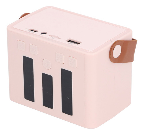 Máquina De Karaoke Para Niños Con Micrófono Y Altavoz Led Mi