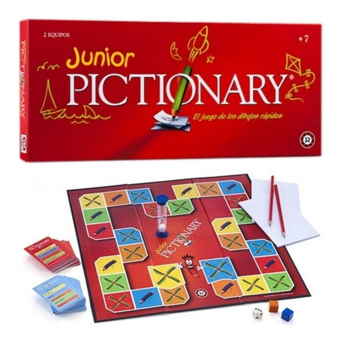 Juego Pictionary Junior Ruibal Mattel (+ 7 Años)