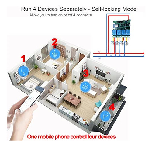 Mhcozy, Wifi Inteligente, Rf, Bluetooth, Contacto Seco Inalá