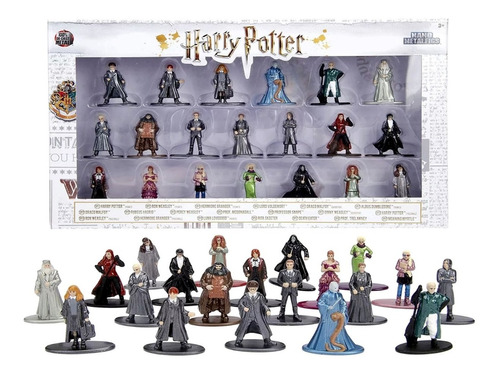 Harry Potter Coleccion X20 Figuras Metalicas Marca Jada