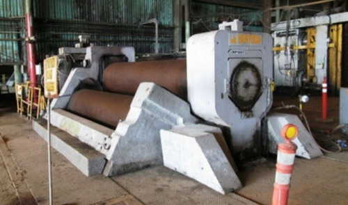 Roladora De Placa Metalica Bertsch 3-3/4'' X 12' Usada (Usado)