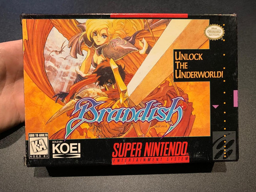 Brandish Super Nintendo Snes Sin Manual (Usado)