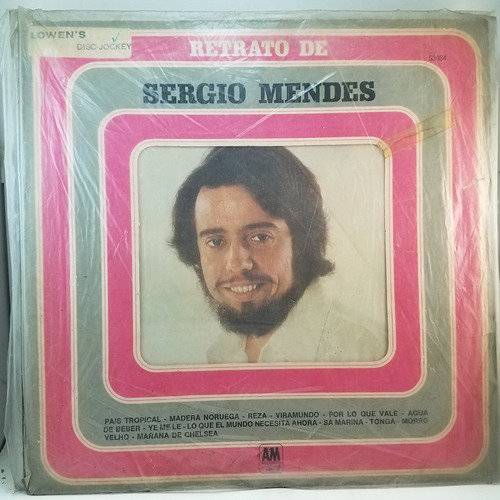 Sergio Mendes - Retrato De  Vinilo Lp 1973 - Mb+