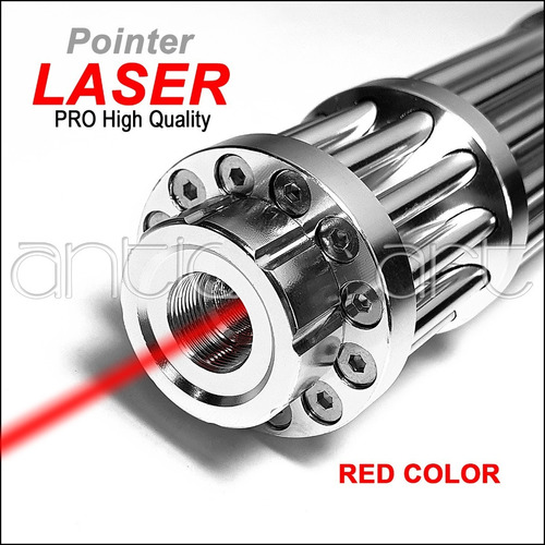 A64 Puntero Laser Haz Rojo High Burning Beam Cr123a 18650