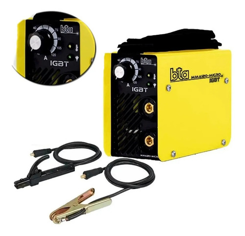 Maquina Soldar Inverter 120amp Bta Electrica Soldadora Micro