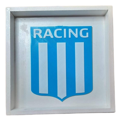 ¡¡¡cuadro Decorativo De Racing Club De Avellaneda!!!