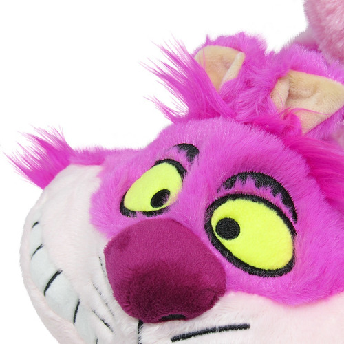 Imagem 3 de 6 de Pelúcia Gato Risonho Listrado Cheshire Alice 30cm Fun Disney