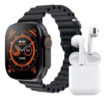 Set Reloj Smart Watch Serie 8 Cosmo + Audifonos Inalambricos