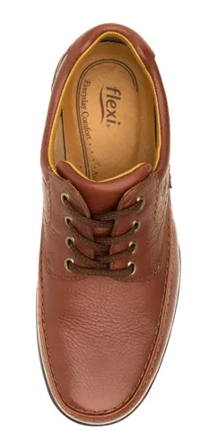 Zapato Caballero Flexi 68901 Brandy