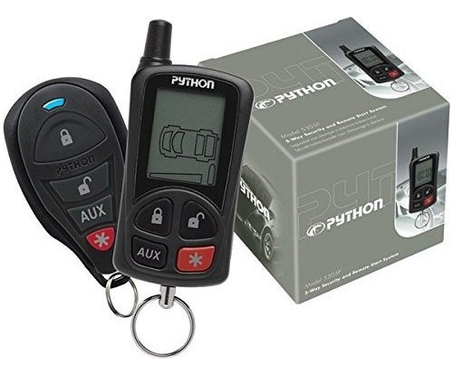 Python 5305p 5305p Lcd De 2 Vias Sistema De Seguridad Y Cont