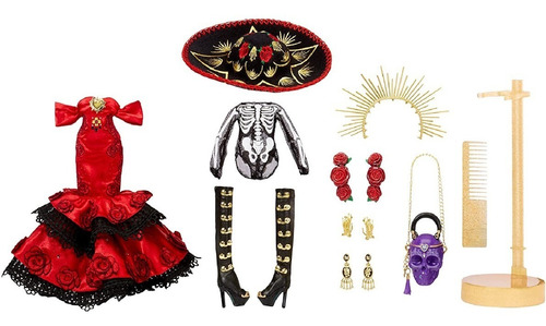 Muñeca Rainbow High 2022 Edición Día De Muertos Maria Garcia