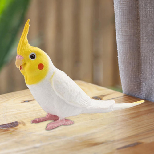 Figuras De Pájaros Cacatúa, Escultura De Animal,