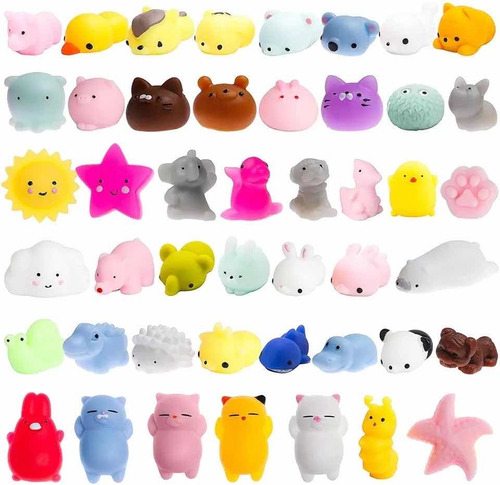 10 Squishy Mini Animalito Anti Stress Ansiedad Oferta