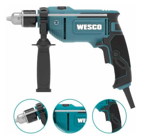 Furadeira De Impacto 800w 3000 Rpm Ws3179 Wesco