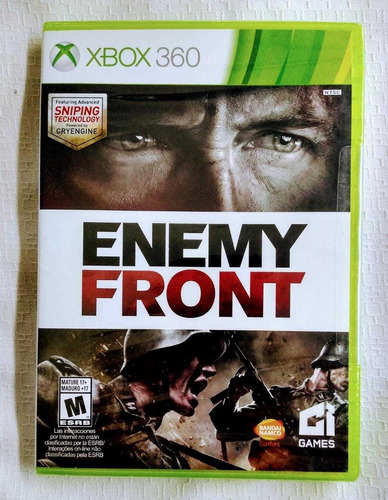 Enemy Front Xbox 360 Envío Inmediato!