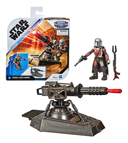 Star Wars Mission Fleet Hover E-web Cannon The Mandalorian