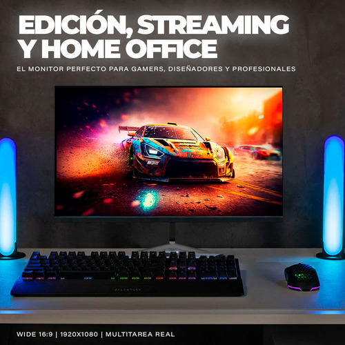 Monitor Gamer 24 Pulgadas Tecmiyo Fhd 100hz 1ms Anti Reflejo