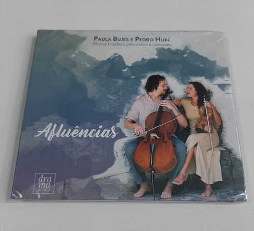 Cd - Paula Bujes E Pedro Huff - ( Afluências ) - Digipack