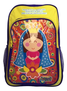 Mochila Escolar Distroller Virgencita Db35