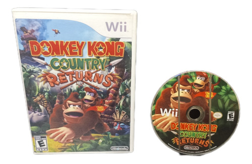 Donkey Kong Country Returns Nintendo Wii Físico Original  (Reacondicionado)