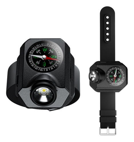 Luzes De Pulso Ao Ar Livre Expedition Compass Watch