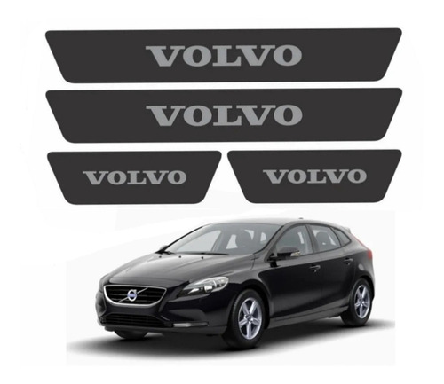 Adesivos Rugoso Soleira Para Volvo Todos Os Modelos 20791