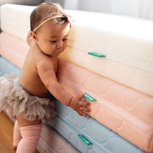 Crib Mattress Cover Newton Baby Original Cloud White
