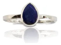 Comprar Anillo Meena Gota Lapislázuli Plata Fina 925