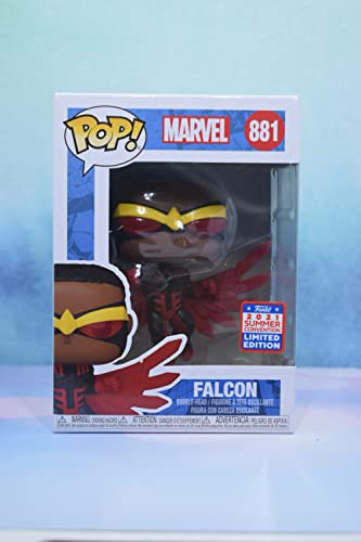 Funko Pop! Marvel: Falcon 881 (2021 Convención De Bc4pt