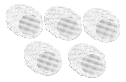 Filtros Adhesivos De Malla De 30 Piezas Para Diámetro 9cm