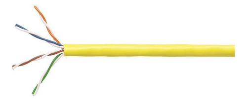 Cable De Red Utp Cat-5e Amp Commscope Caja X305m Amarillo